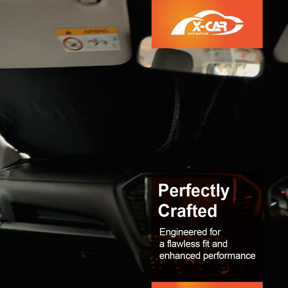 WindScreen Sun Shade for Isuzu MU-X MUX 2013-2021 Blocks UV Rays Sun Visor Protector Foldable Sunshade