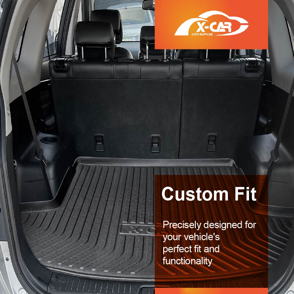 3D Floor Mats Boot Liner for Holden Captiva 2006-2017 All Weather Heavy Duty Cargo Car Trunk Luggage Tray