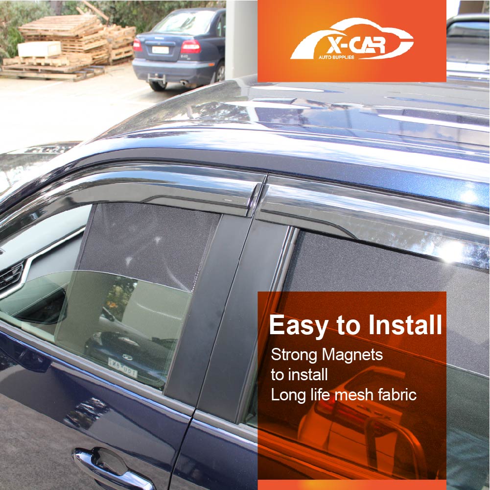 Weathershields for Toyota Rav4 RAV 4 2019-Onwards Car Weather Shields Wind Deflectors Window Sun Visor 4-Piece Set