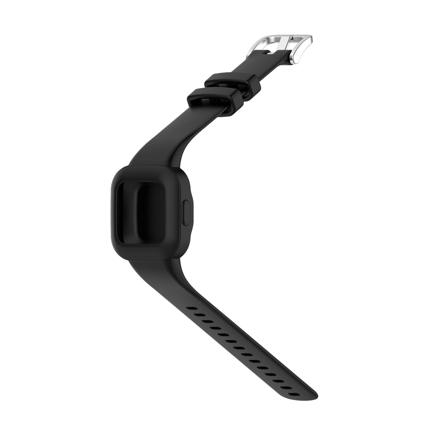 Black Replacement Silicone Wristband Water Resistant Straps for Garmin Fit JR.3/Garmin Vivo Fit JR.3 Fitness Tracker for Kids