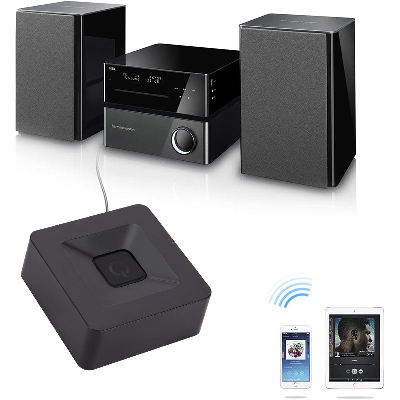 Bluetooth Audio Receiver for Music Streaming Sound System Wireless Audio Adapter Works with Smart Phones and Tablets for Speakers