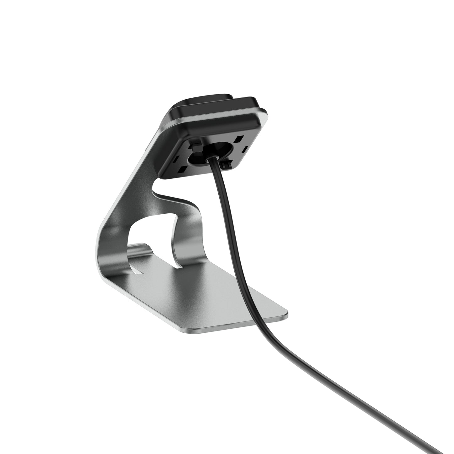 Aluminium Wireless Charger Stand Cradle for Fitbit Versa 3/Sense Smartwatch