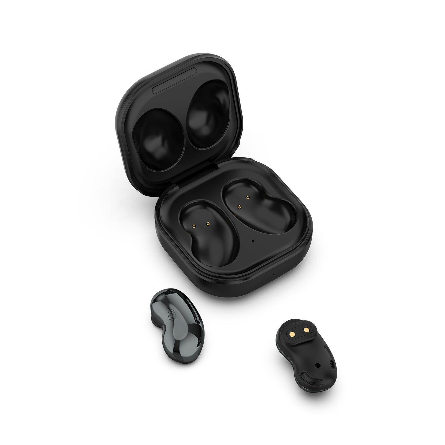 USB Charger Charging Case Earbuds Charging Box Black for Samsung Galaxy Buds Live SM-R180