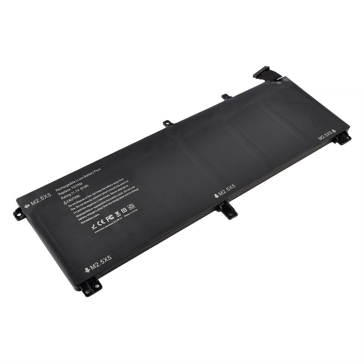 61Wh Dell XPS 15 9530 9535 Precision 3800 M3800 Laptop Replacement Battery, Only fit battery part # TOTRM T0TRM