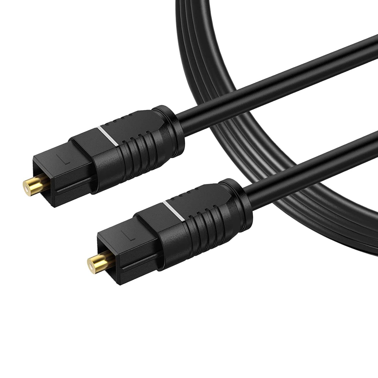 Optical Digital Audio Toslink Cable SPDIF Cord for Home Theater,PS5,PS4,Xbox,Sound Bar,TV,Blu-ray CD DVD Player