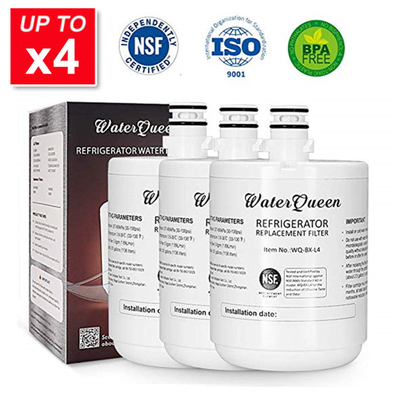4 Pack LG Fridge Replacement Water Filter LT500P LT-500P 5231JA2002A GC-P197WFS GR-G227TVS Fridge