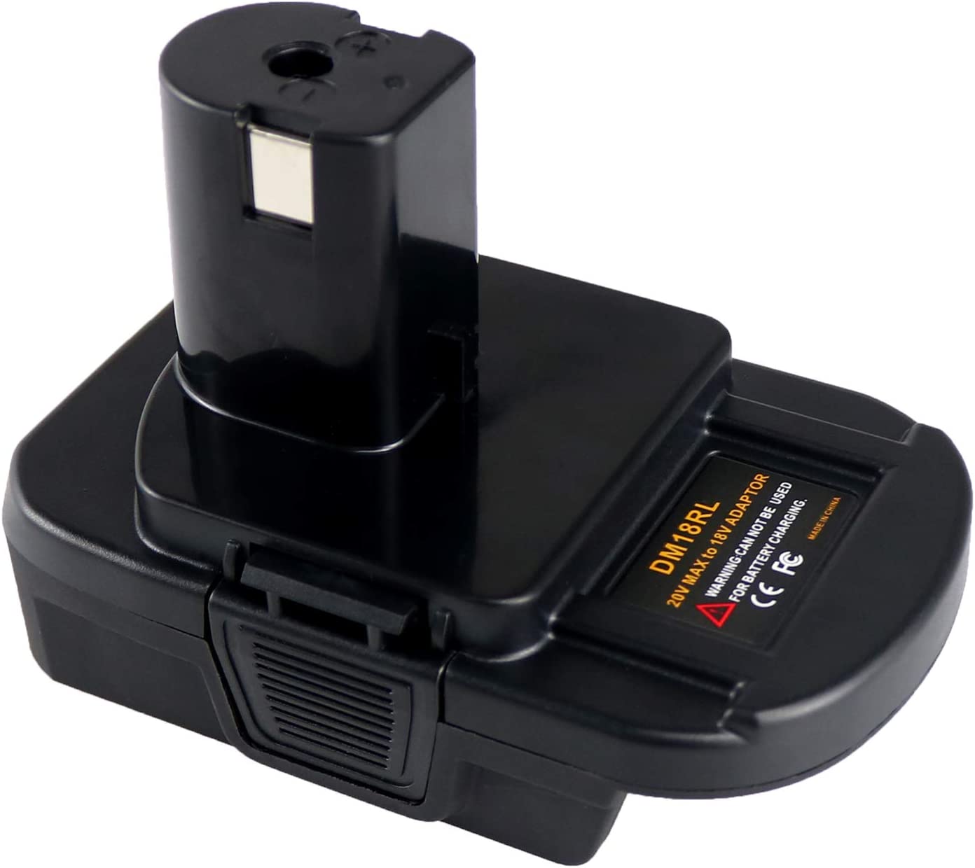 Battery Convert Adapter For Dewalt 20V DCB205 DCB207 Milwaukee 18V M18 Battery To Ryobi 18V One+ P107 P108 Battery with 5V 2.1A USB Charge