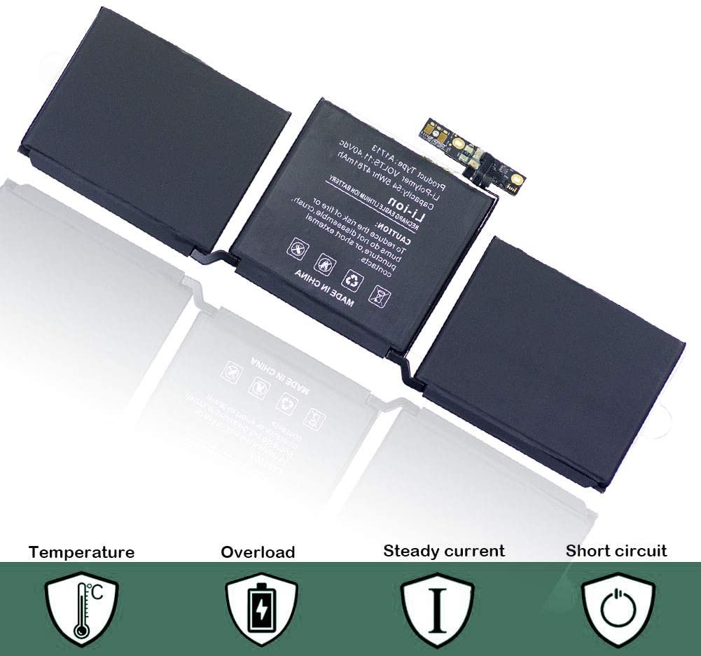Apple MacBook Pro 13-inch Late 2016-Mid 2017 Mid 2019-Late 2022 Model A1713 A2159 A2289 A2338 A2171 Replacement Battery