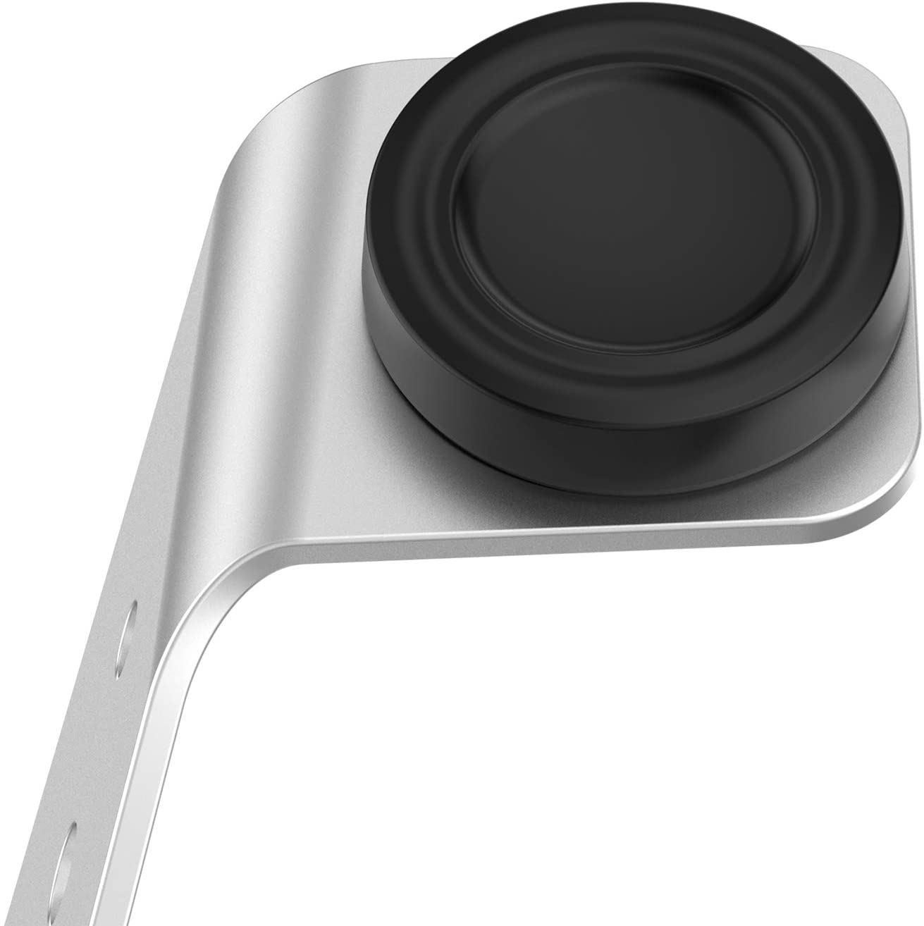 Silver Wireless Charger Dock Stand For Samsung Galaxy Watch 46mm 42mm SM-R800 SM-R810 SM-R815 EP-YO805