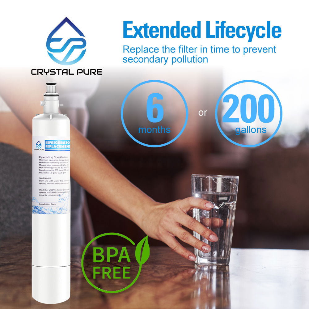 Refrigerator Water Filter for Fisher Paykel Fridge 847200 External 847200-WF 847200WF 847200-2 FWC3 EFF-6049A RF522ADUX5 RF522WDRUX5 RF522BRDUB5