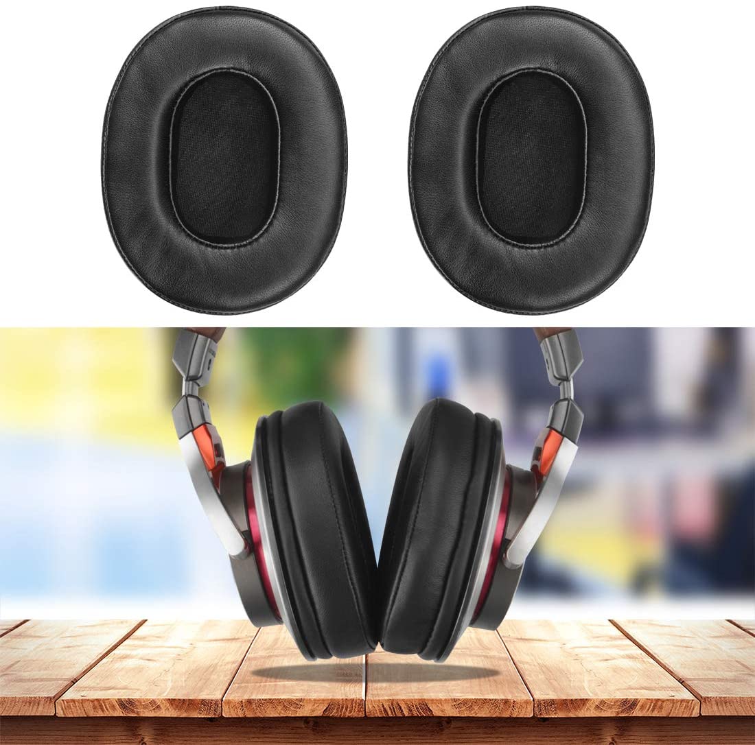 Black Replacement Ear Pads Cushions for Audio Technica ATH-MSR7 ATH-MSR7NC ATH-MSR7BK ATH-MSR7GM