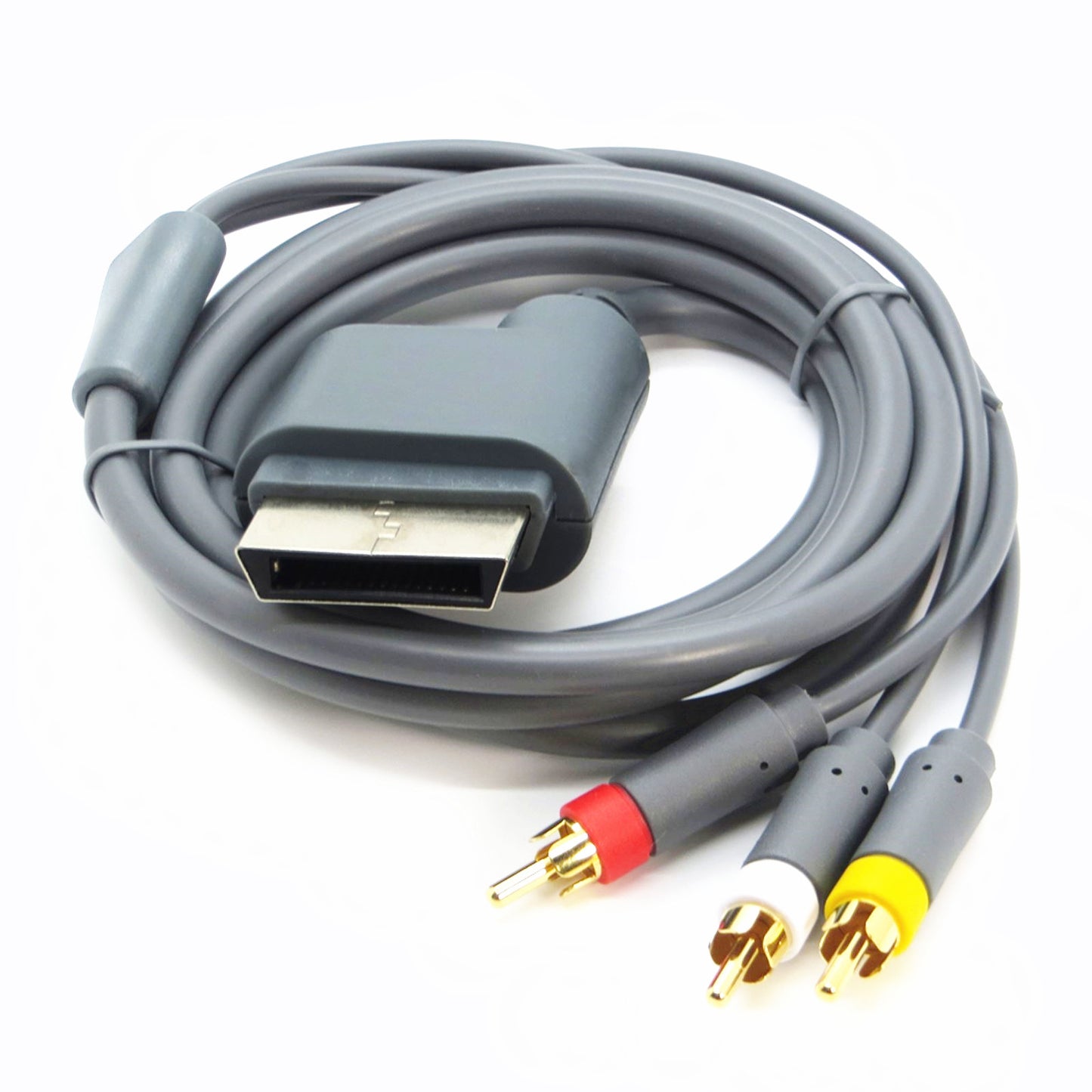 Composite HDTV HD TV RCA AV Video Video Cable for Xbox 360 & 360 Slim