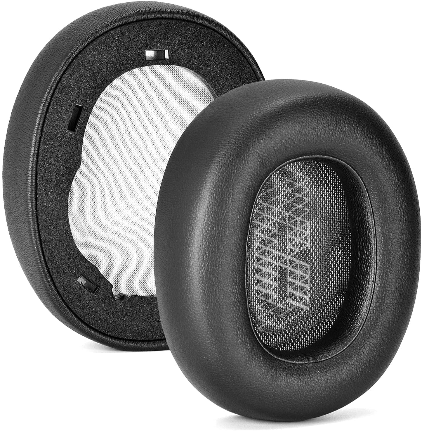 Black Replacement Cushion Ear Pads for JBL Live 650 660 650BTNC 660NC E65 E65BTNC Wireless Over-Ear Headphones