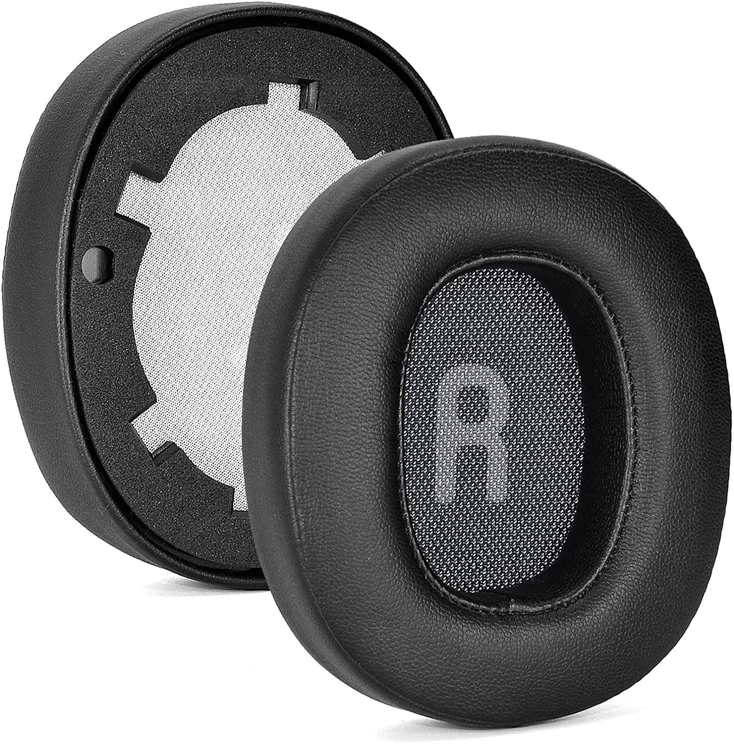 Black Replacement Cushion Ear Pads for JBL Live 650 660 650BTNC 660NC E65 E65BTNC Wireless Over-Ear Headphones
