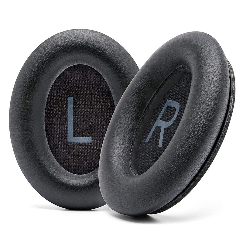 Black Replacement Ear Pads Cushions for Bose QuietComfort 45 QC45 Headphone