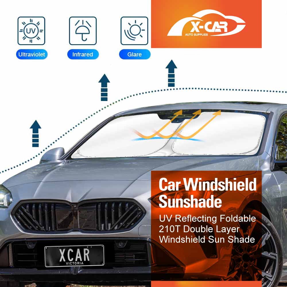 WindScreen Sun Shade for BMW 1 Series F70 2024-Onwards Blocks UV Rays Foldable Custom Wind Screen Sun Visor Protector