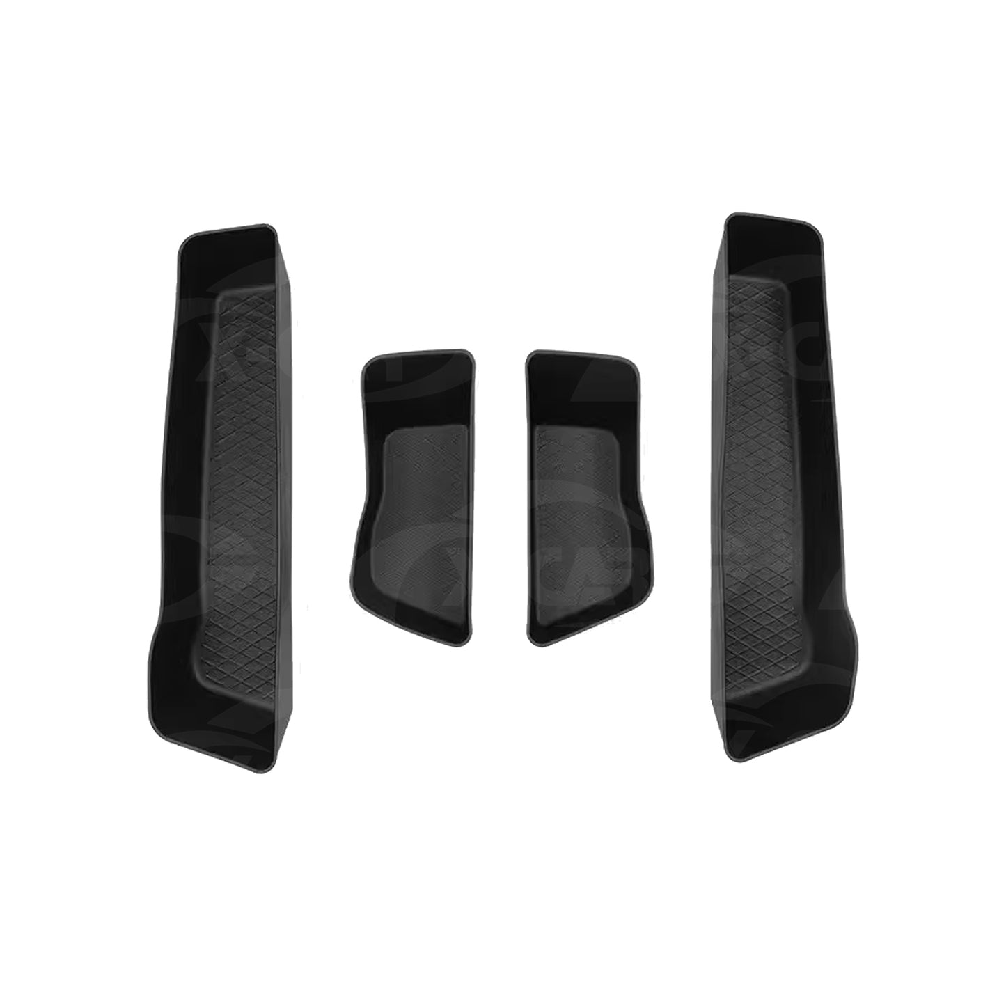 Car Door Side Storage Box Tray for BYD Atto 2 Atto2 2025-Onwards Organizer Accessories Front and Rear Row Set of 4