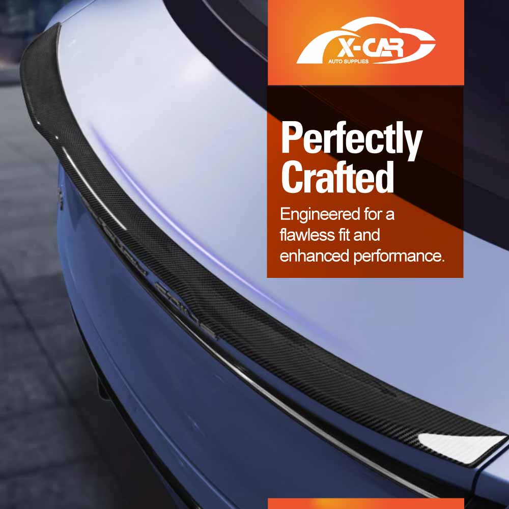 Sporty Carbon Fiber Style Spoiler for BYD Seal 2023-2025 Rear Trunk Wing Lip Tail Performance Upgrade