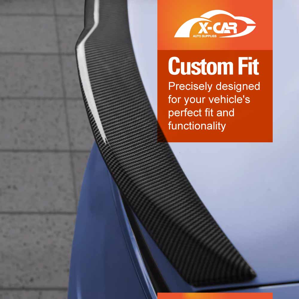 Sporty Carbon Fiber Style Spoiler for BYD Seal 2023-2025 Rear Trunk Wing Lip Tail Performance Upgrade