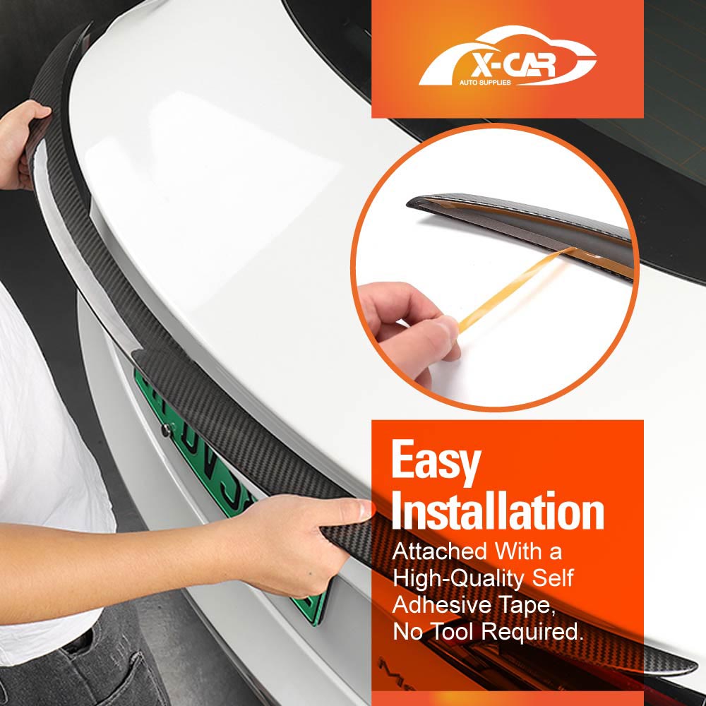Sporty Piano Black Style Spoiler for BYD Seal 2023-2025 Rear Trunk Wing Lip Tail Performance Upgrade