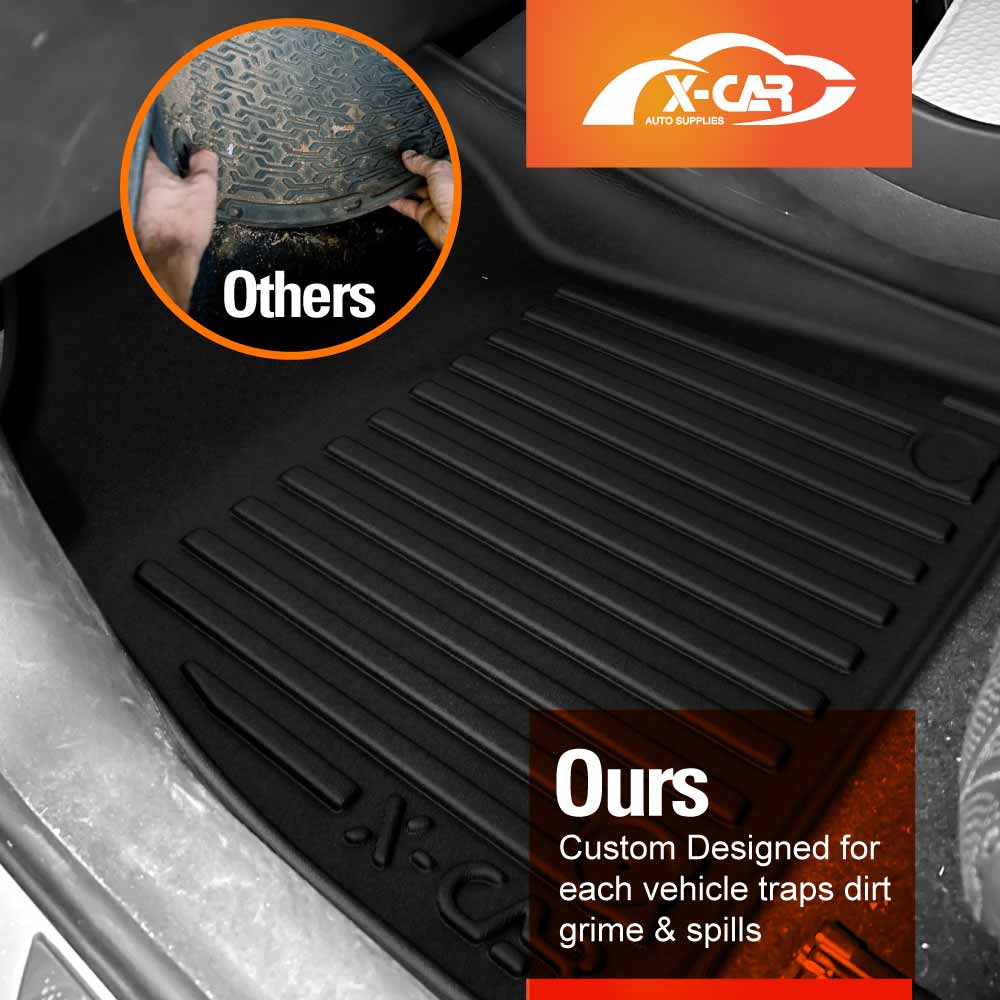 3D Floor Mats Boot Liner Set for BYD Seal 2023-2025 All Weather Heavy Duty Front Trunk Toolbox Cargo Cover
