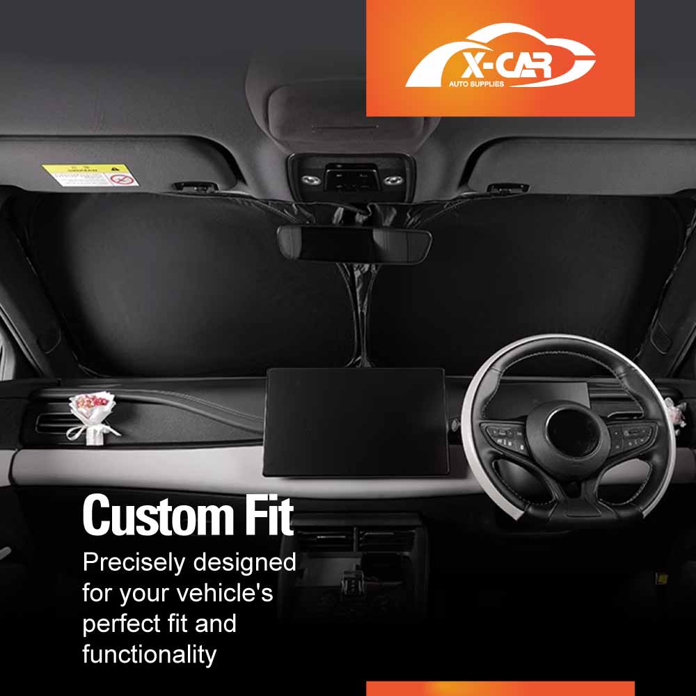WindScreen Sun Shade for BYD SEALION 6 SEALION6 2024-2025 Blocks UV Rays Foldable Custom Wind Screen Sun Visor Protector