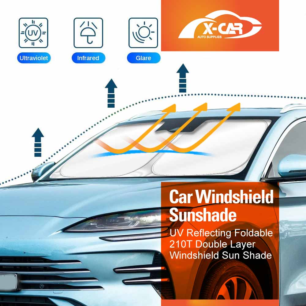 WindScreen Sun Shade for BYD SEALION 6 SEALION6 2024-2025 Blocks UV Rays Foldable Custom Wind Screen Sun Visor Protector