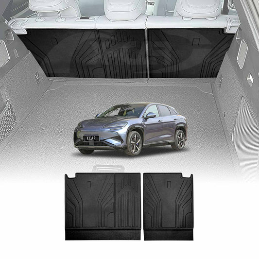 Back Seat Protector for BYD SEALION 7 SEALION7 2025-Onwards All Weather Heavy Duty Car Seat Kick Mats Cover