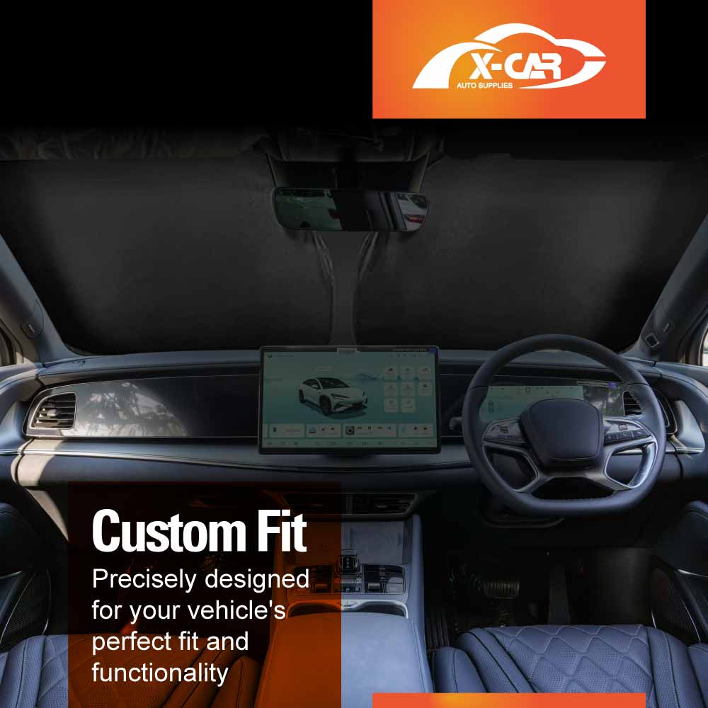 WindScreen Sun Shade for BYD SEALION 7 SEALION7 2025-Onwards Blocks UV Rays Foldable Custom Wind Screen Sun Visor Protector