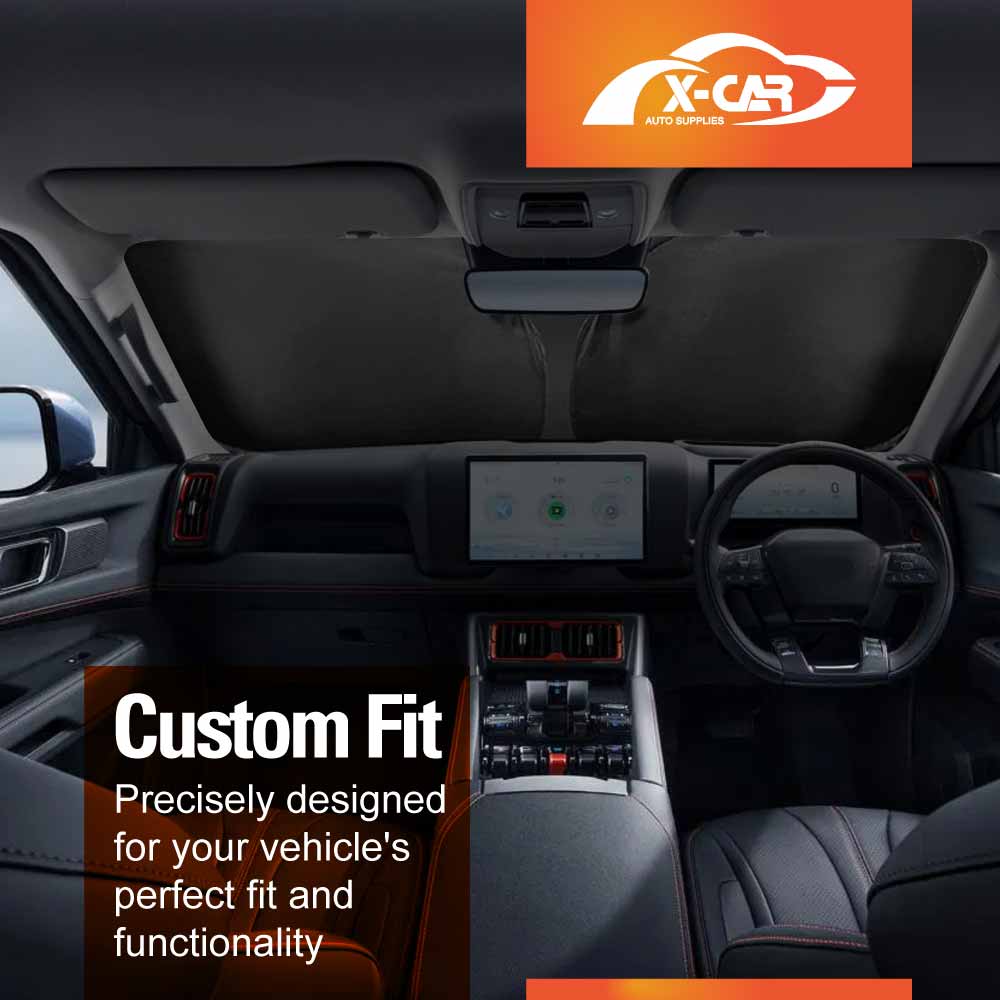 WindScreen Sun Shade for BYD Shark 6 2024-Onwards UV Rays Foldable Custom Wind Screen Sun Visor Protector