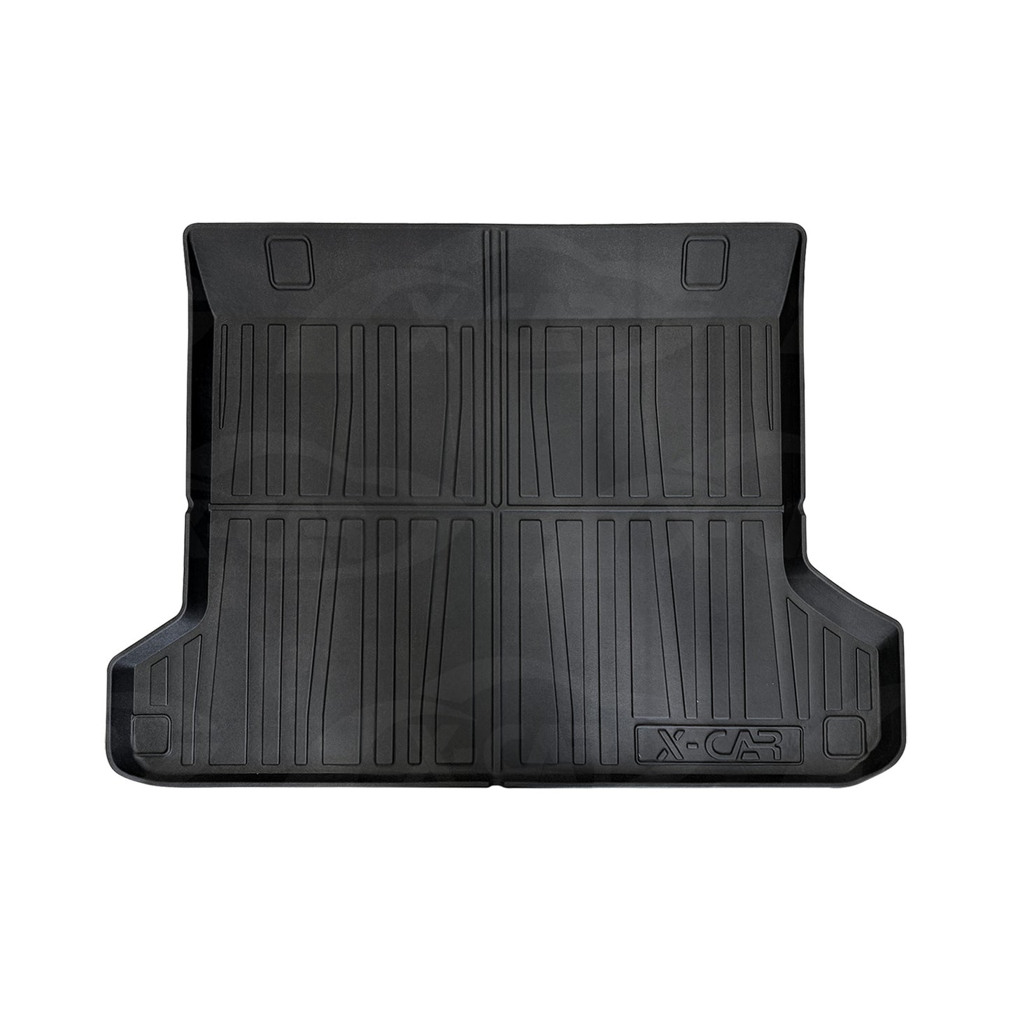 Cargo Rubber Waterproof Mat Boot Liner Cover Luggage Tray for TOYOTA PRADO 150 Series 5 Seater 2009-2024
