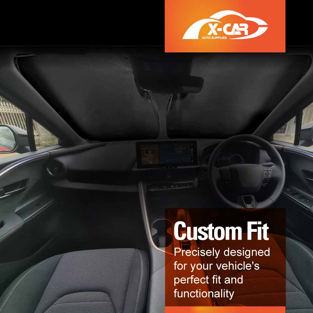 WindScreen Sun Shade for Toyota CHR C-HR 2024-Onwards Blocks UV Rays Foldable Custom Wind Screen Sun Visor Protector