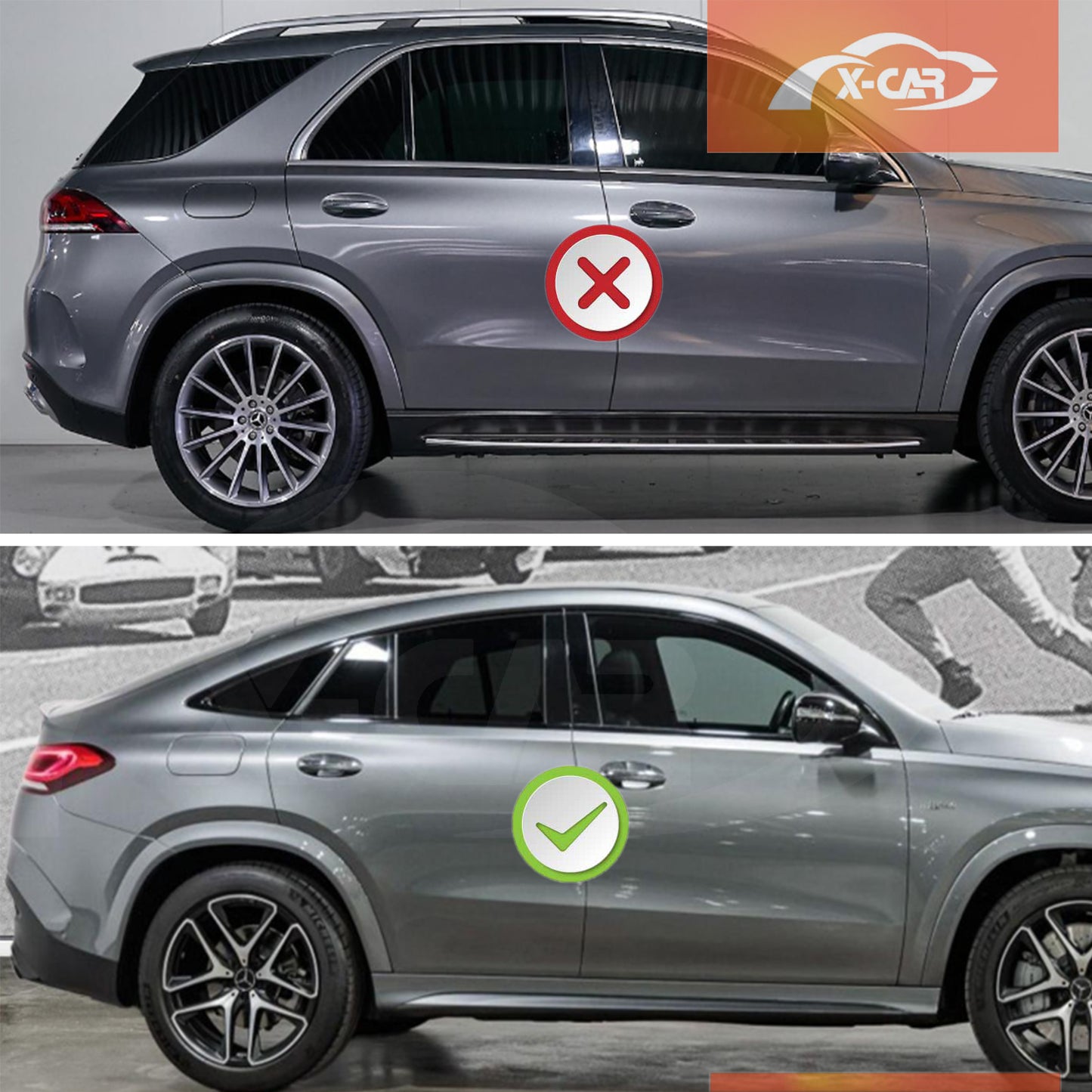 WindScreen Sun Shade for Mercedes-Benz GLE Coupe 2015-2025 Blocks UV Rays Sun Visor Protector Foldable Sunshade