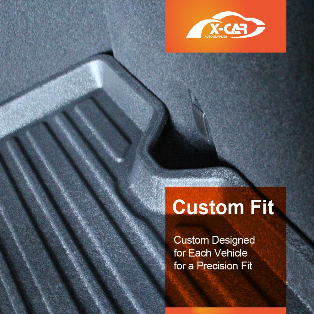 3D Floor Mats Boot Liner Set for Mazda CX-30 CX30 2019-Onwards All Weather Heavy Duty Cargo Car Trunk Luggage Tray Carpet Set
