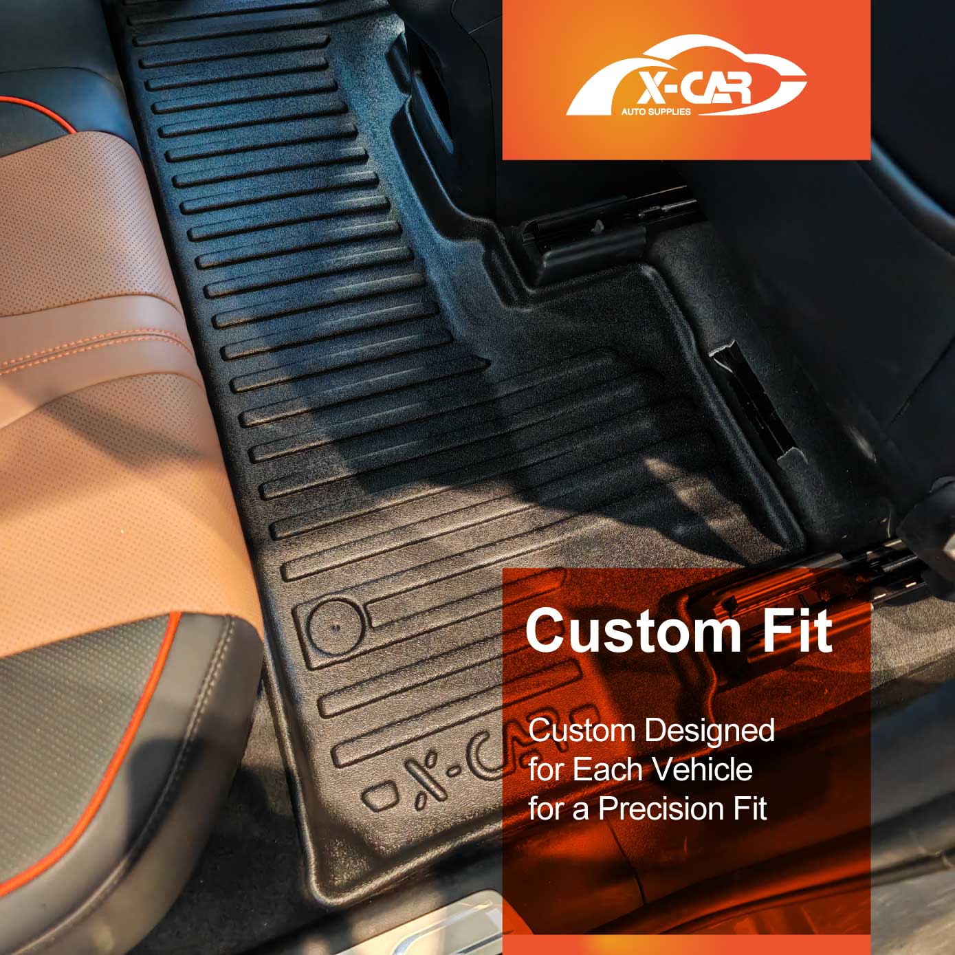 3D Floor Mats Boot Liner for BYD SEALION 6 SEALION6 2024-Onwards All Weather Heavy Duty Cargo Car Trunk Luggage Tray