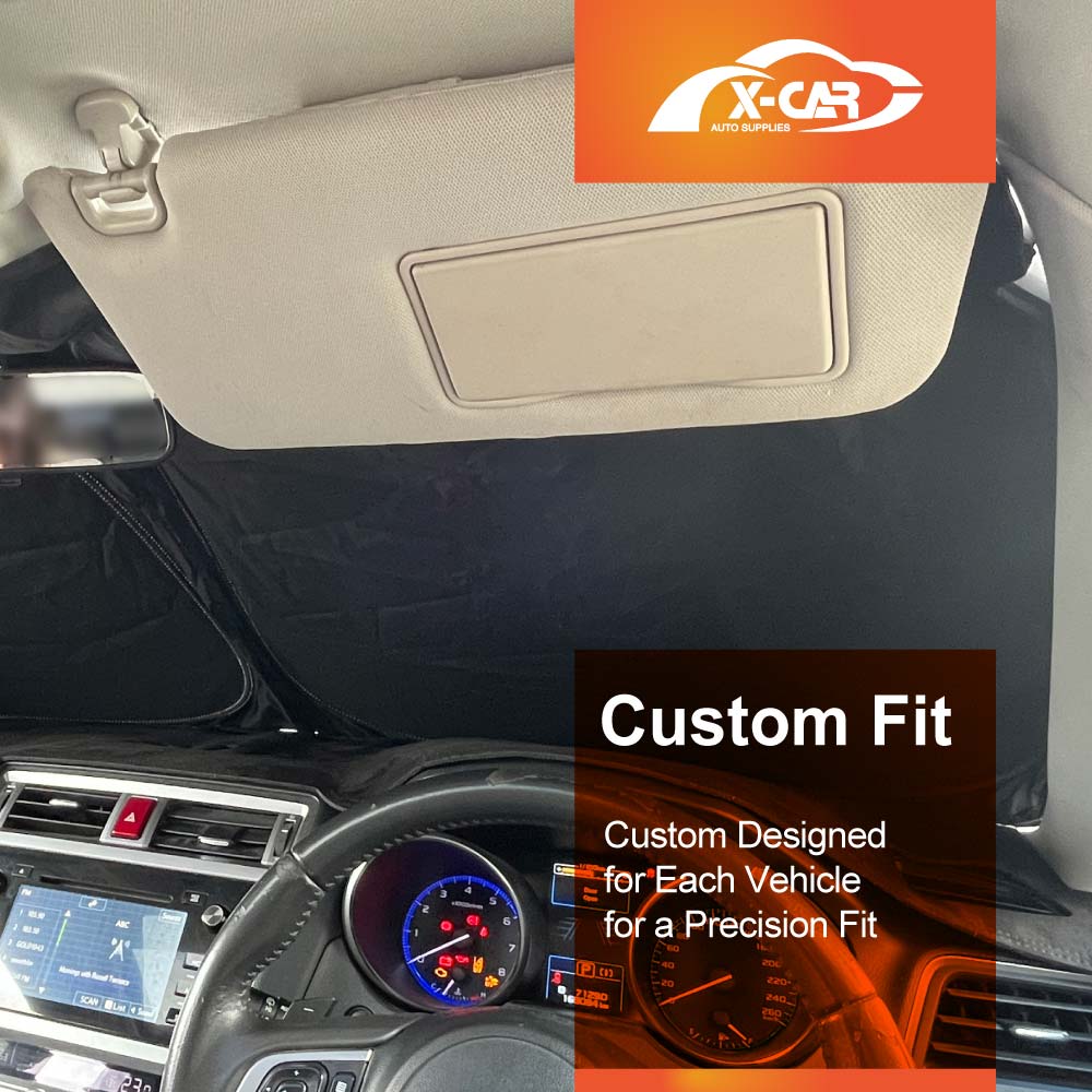WindScreen Sun Shade for Subaru Outback 2015-2025 Blocks UV Rays Foldable Custom Wind Screen Sun Visor Protector