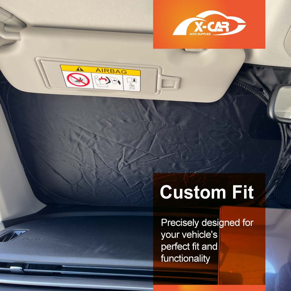 WindScreen Sun Shade for GWM Haval H6/H6 GT 2021-2025 Blocks UV Rays Foldable Custom Wind Screen Sun Visor Protector