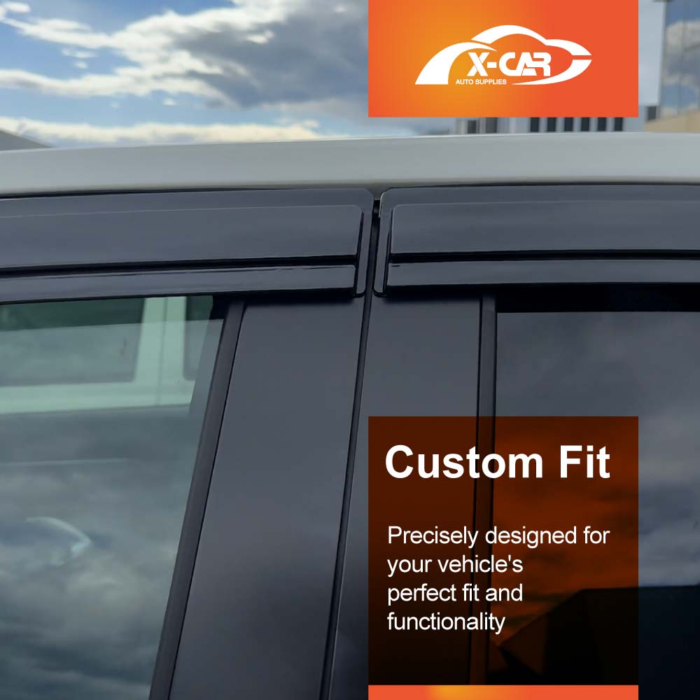 Weathershields for Toyota Yaris Cross MXP Series 2020-Onwards Car Weather Shields Wind Deflectors Window Sun Visor