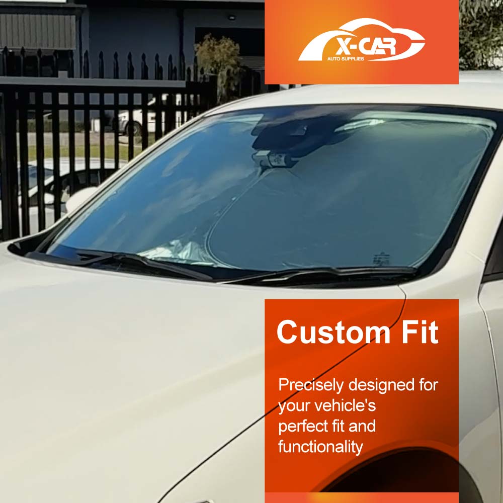 WindScreen Sun Shade for Mazda CX-3 CX3 2015-2025 Blocks UV Rays Foldable Custom Wind Screen Sun Visor Protector