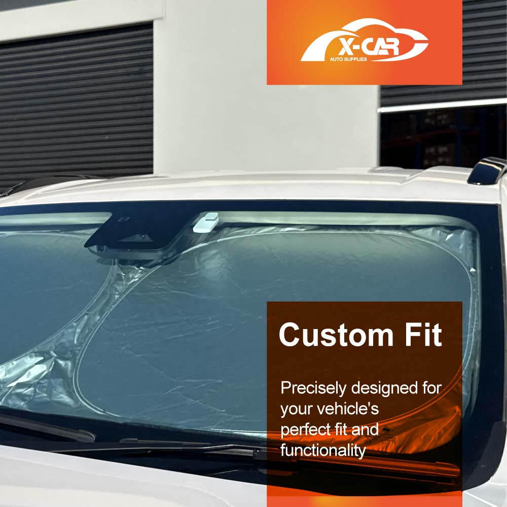 WindScreen Sun Shade for LDV D90 2017-2024 Blocks UV Rays Foldable Custom Wind Screen Sun Visor Protector