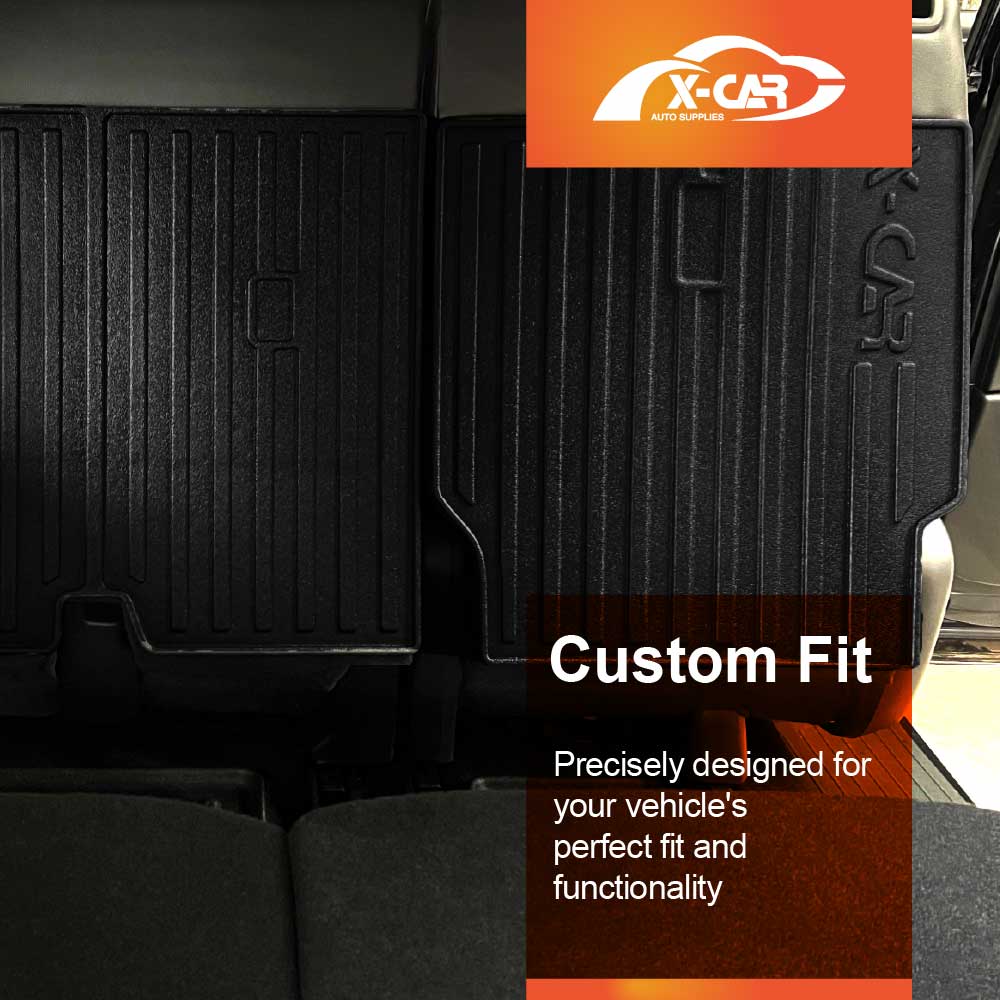 Back Seat Protector for Mazda CX-90 CX90 2023-Onwards All Weather Heavy Duty Car Kick Cargo Mats Cover Accessories