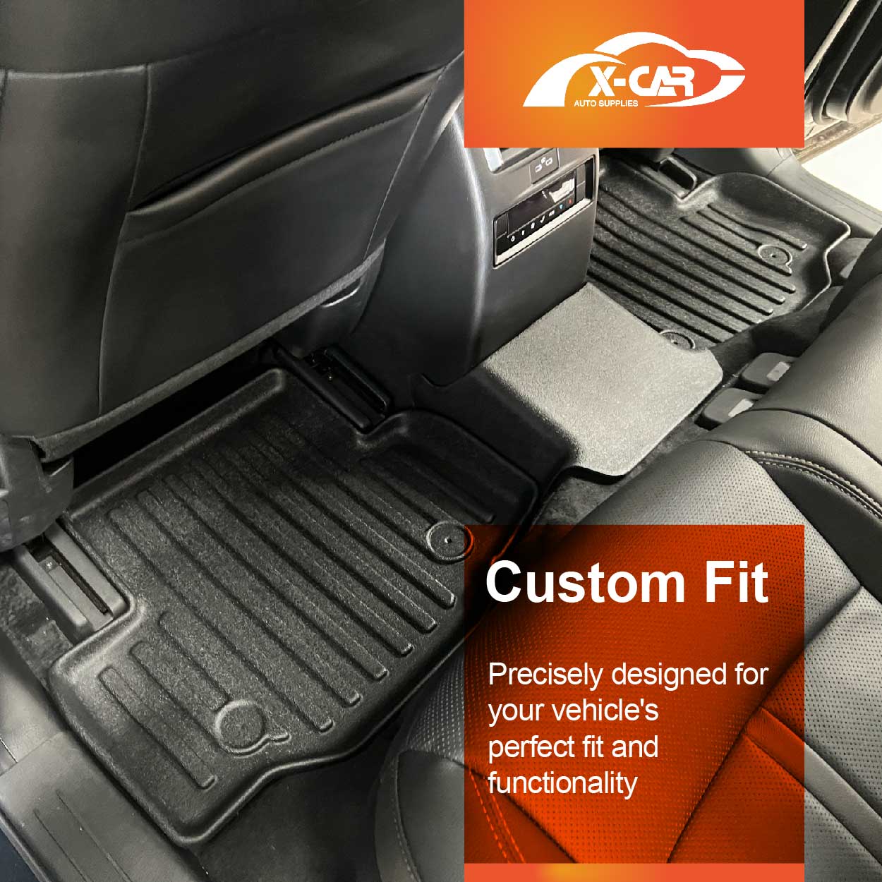3D Floor Mats for Mazda CX-80 CX80 2024-Onwards Heavy Duty All Weather Car Mats Carpet Liner Set