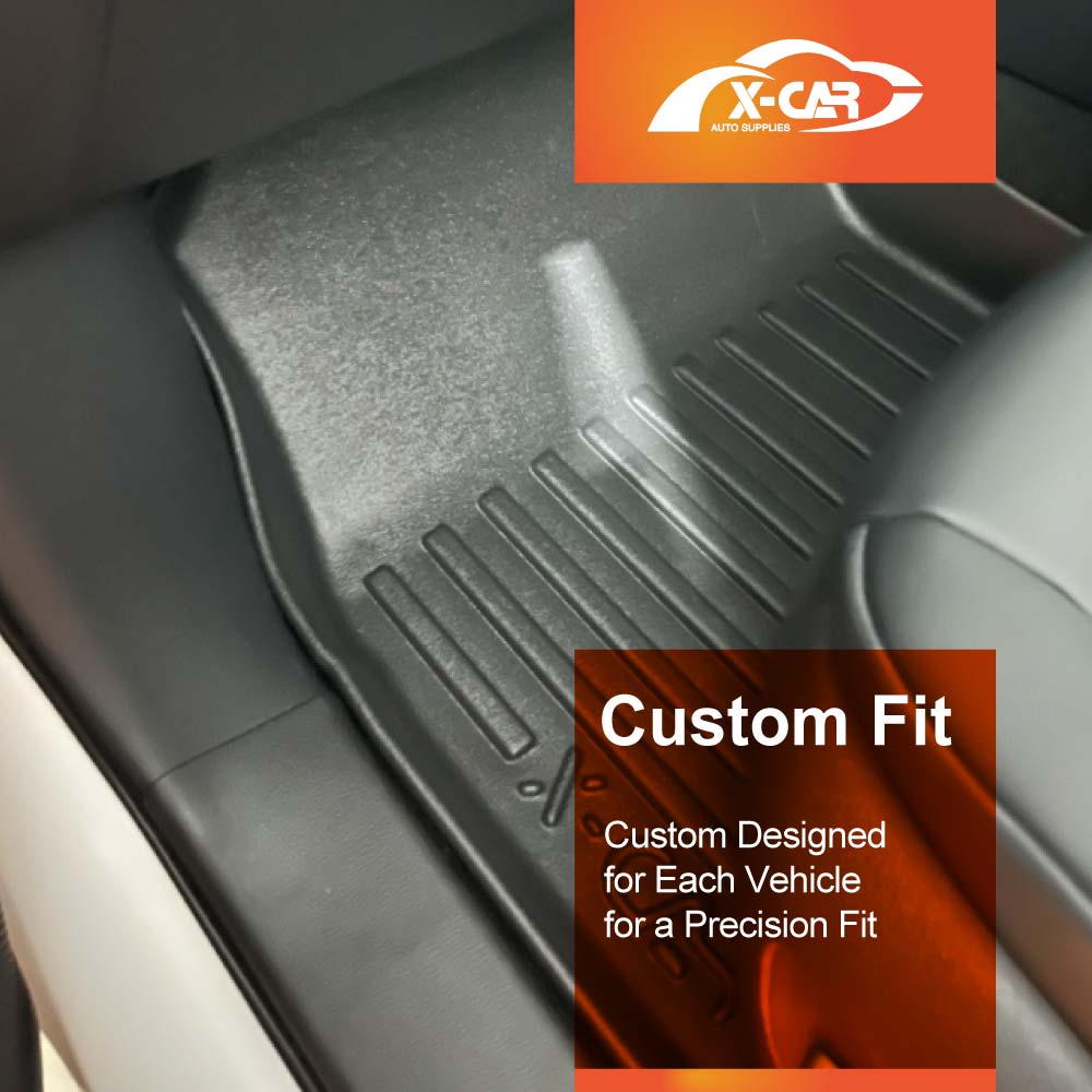 3D Floor Mats Boot Liner for Toyota Kluger 2021-2025 All Weather Heavy Duty Cargo Car Trunk Luggage Tray