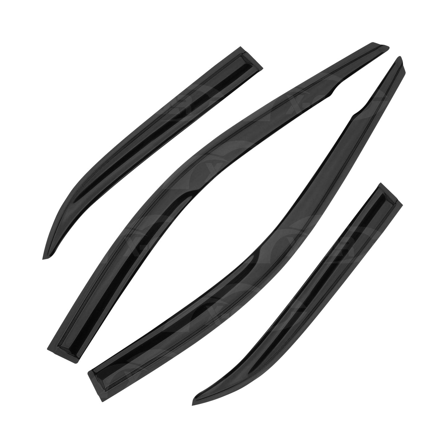 WeatherShields for Toyota Camry 2012-2017 Petrol/Hybrid Car Accessories Weather Shields Wind Deflectors Window Sun Visor