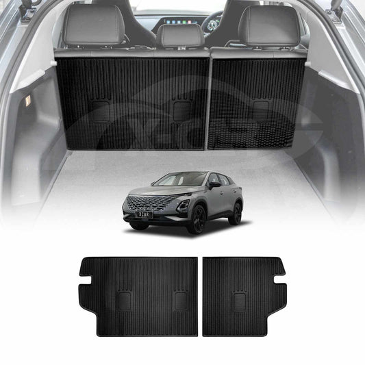 Back Seat Protector for Chery OMODA 5/5 GT 2023-Onwards All Weather Heavy Duty Car Seat Kick Mats Cover
