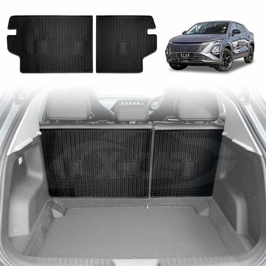Back Seat Protector for Chery C5 2025-Onwards All Weather Heavy Duty Car Seat Kick Mats Cover
