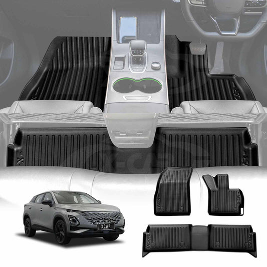 3D Floor Mats for Chery OMODA 5/5 GT 2023-Onwards All Weather Heavy Duty Cargo Car Trunk Luggage Tray