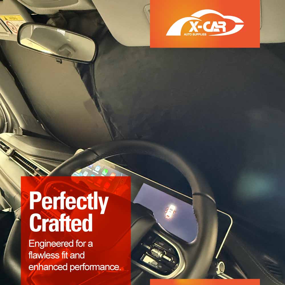 WindScreen Sun Shade for Chery Tiggo 4 Pro 2024-Onwards Blocks UV Rays Sun Visor Protector Foldable Sunshade
