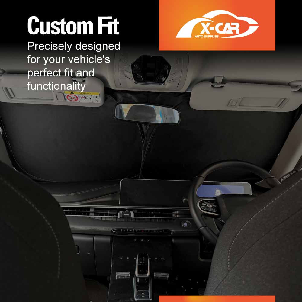 WindScreen Sun Shade for Chery Tiggo 4 Pro 2024-Onwards Blocks UV Rays Sun Visor Protector Foldable Sunshade