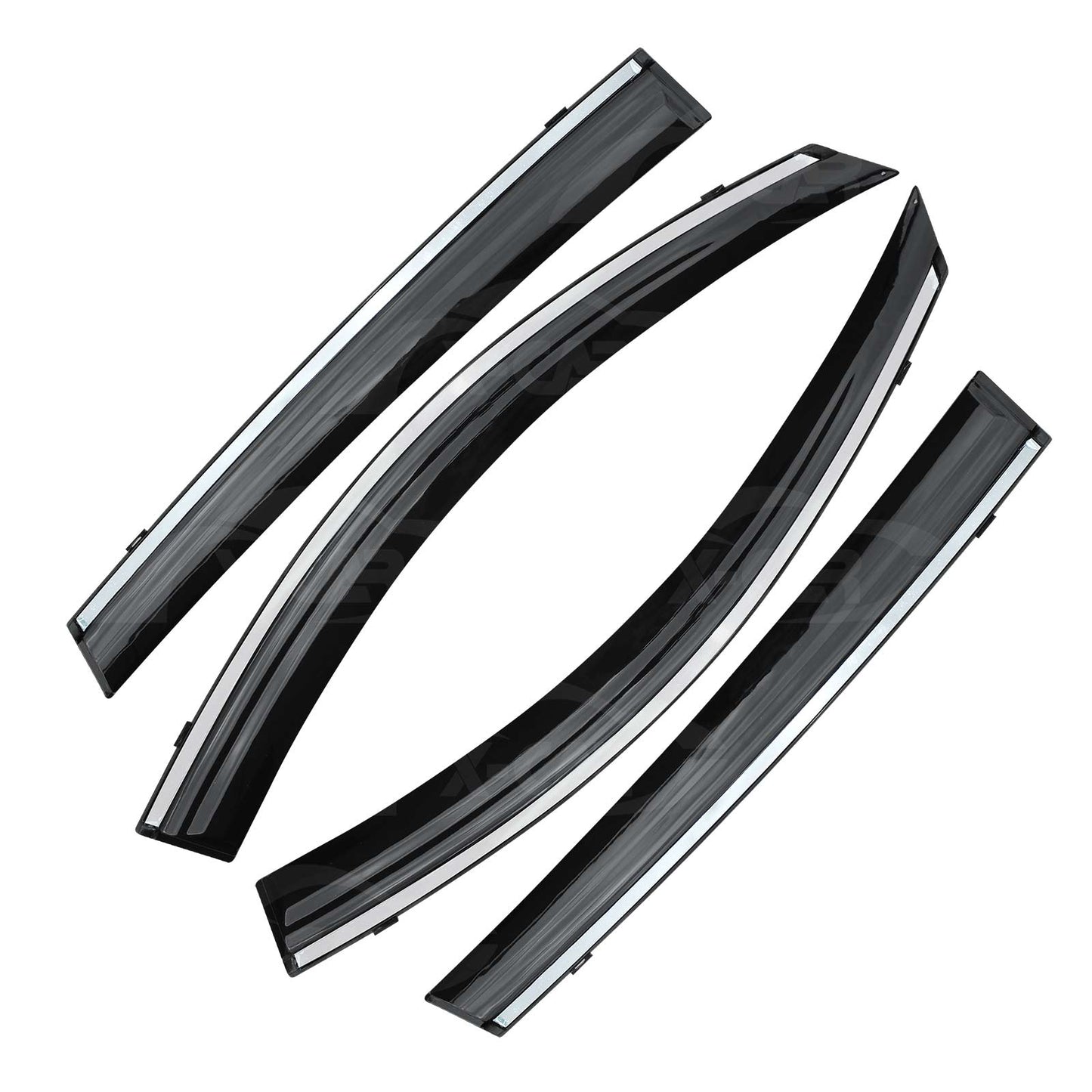 Weathershields for Chery Tiggo 4 Pro 2024-Onwards Car Weather Shields Wind Deflectors Window Sun Visor 4 Pcs